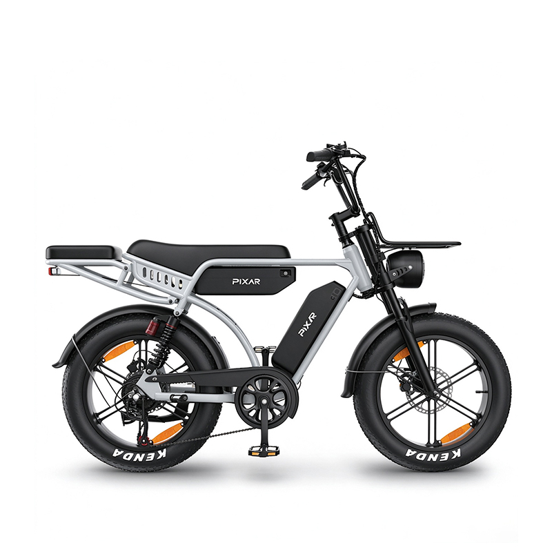 48V Lithium Battery Electric Fat Bike 250W 240km Range Hydraulic DiscBrakes NFC Unlock Turn Signals Rear Hub Brushless 25km/h E