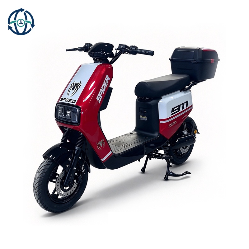 DOT 72V 1000W Motor Power Electric Motorcycle Adult Size Fat Tire Electric Bike Without Battery Option