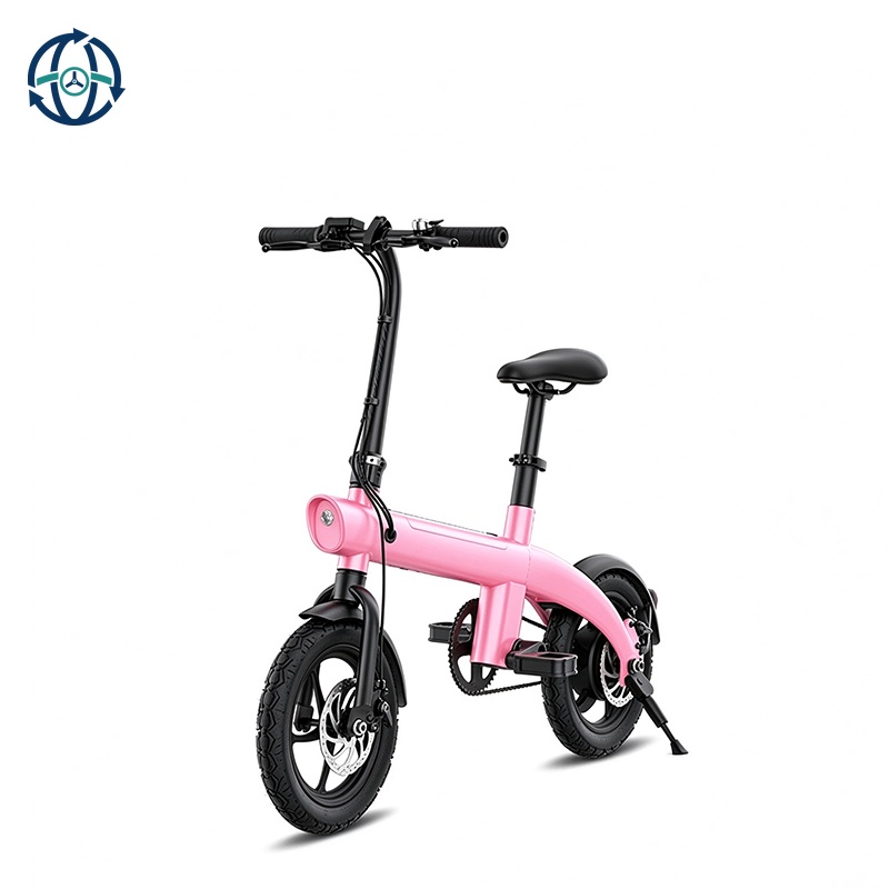 Wholesale AFTFA Adult 36V Lithium Battery 7-Speed Aluminum AlloyElectric Assisted Rear Hub Motor 25OW Brushless Folding Bicycle