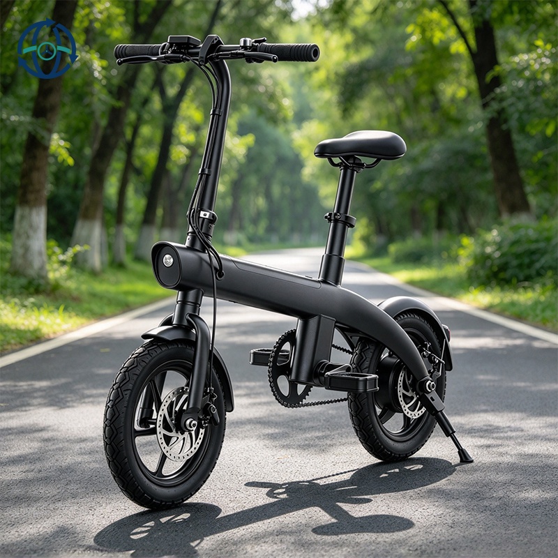 H2 New Bionic Design European Warehouse 14 Inches 250w ElectricSuperRoad Bicycles Folding Bike E Bike for Adults Girl E-bikes