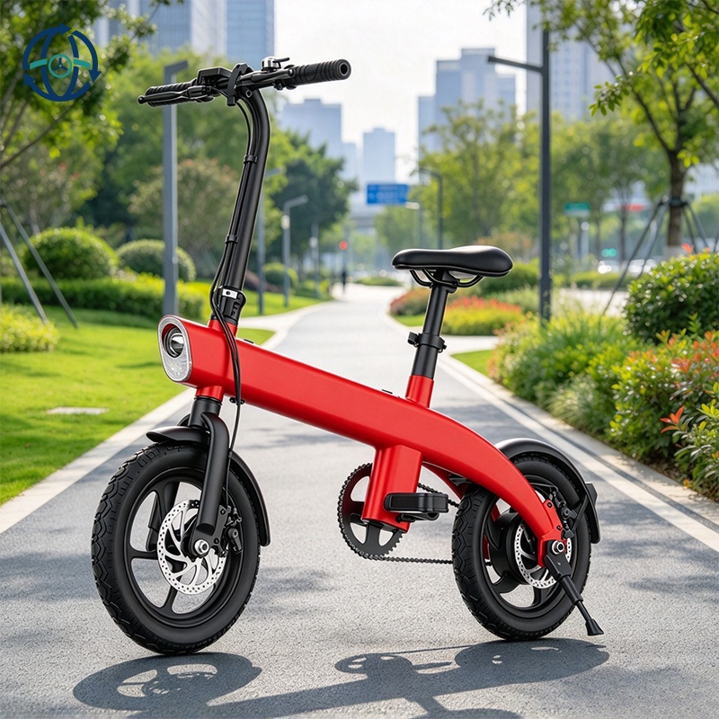 H2 New Bionic Design European Warehouse 14 Inches 250w ElectricSuperRoad Bicycles Folding Bike E Bike for Adults Girl E-bikes