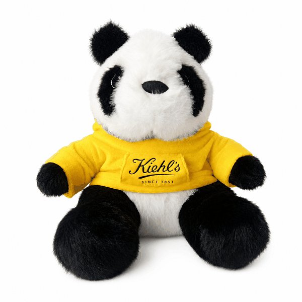 Panda In Yellow Kiehls Hoodie Plush Doll