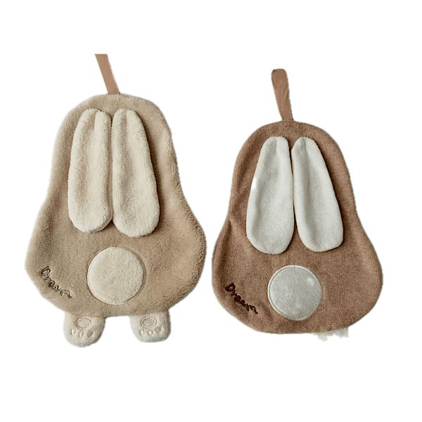 Baby Rabbit Ear Bib Set