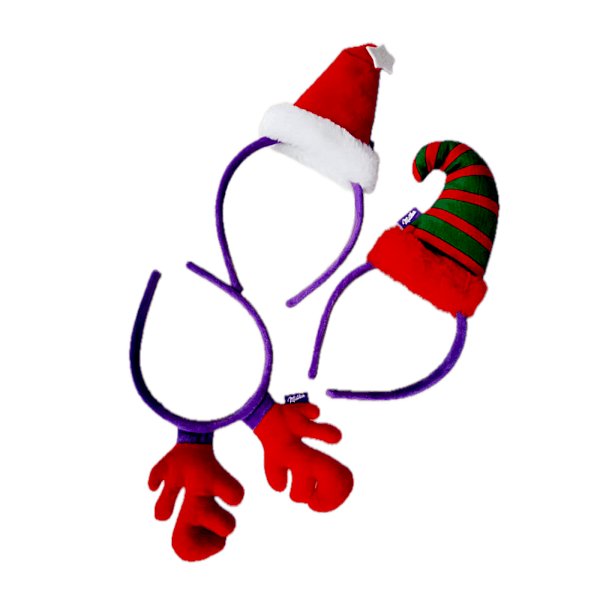 Christmas Santa Elf Headband Set