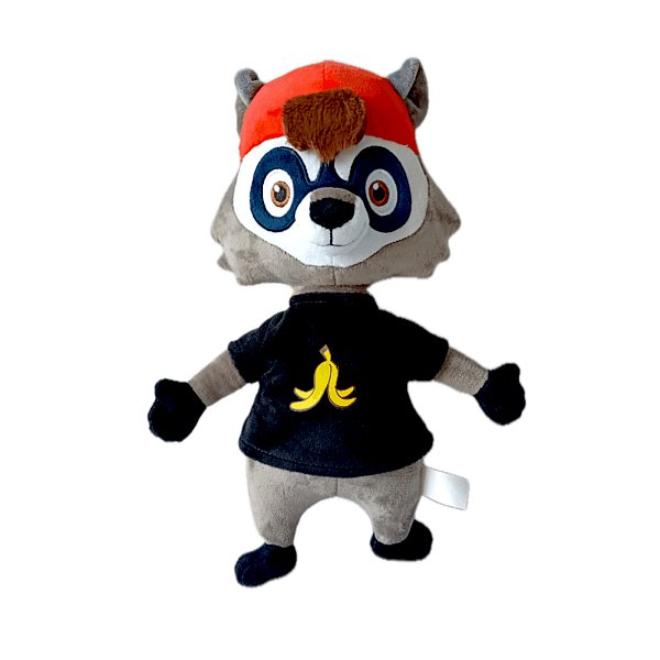 General Raccoon Character Plush