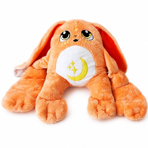 Orange Moon Rabbit Plush Toy