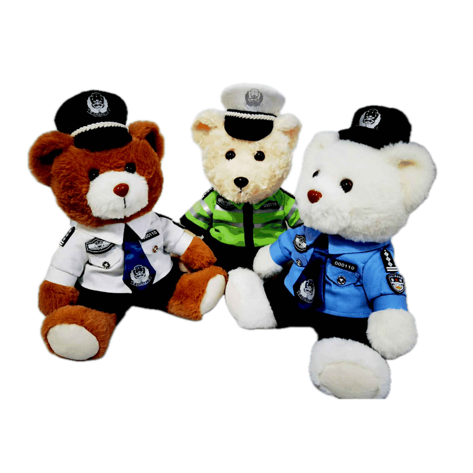 Valentine Uniform Teddy Bear Set