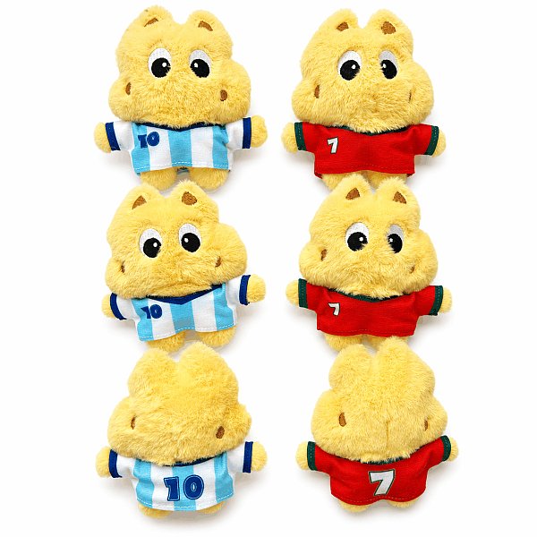 Yellow Jersey Cat Plush Toy