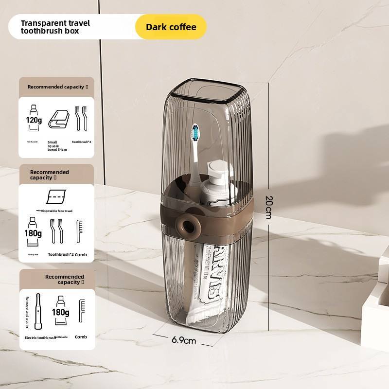 H11a331138962402ab9e13286117d5262w Storage Travel Mouthwash Cup Toothbrush Cup Dental Kit Light Luxury Storage