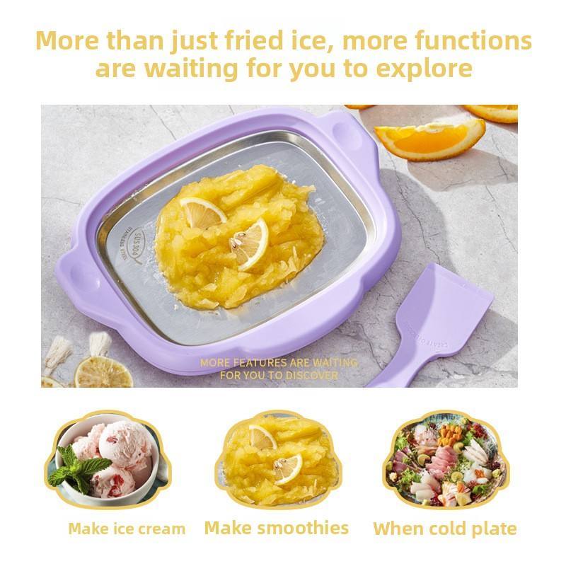 H6b8bff5e24624961a6471f16adb100a3j Rolled Ice Cream Maker Manual Instant DIY Fun Fast Freezing Pan
