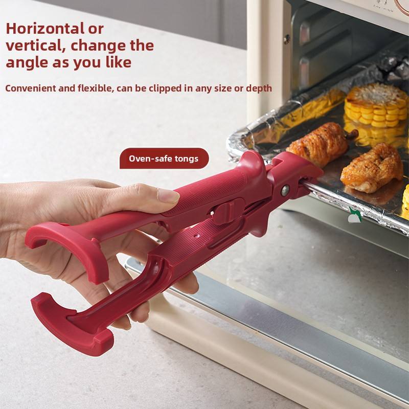 2-in-1 Anti-scald Bowl Clip,Non-slip Plate Gripper