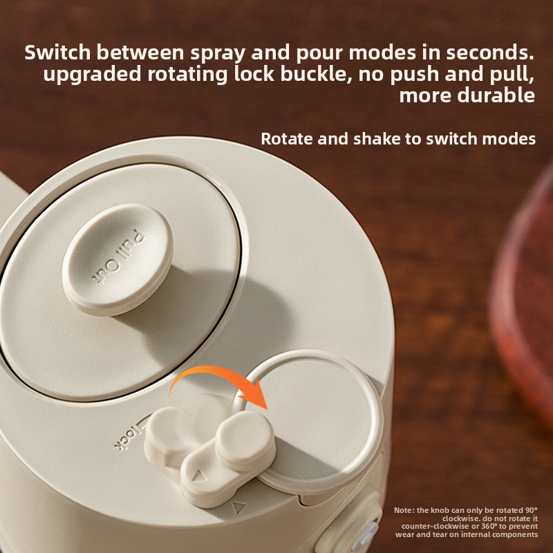 Automatic Opening Closing Glass Oil Pot Kitchen Spray Dual-purpose High-value Oil