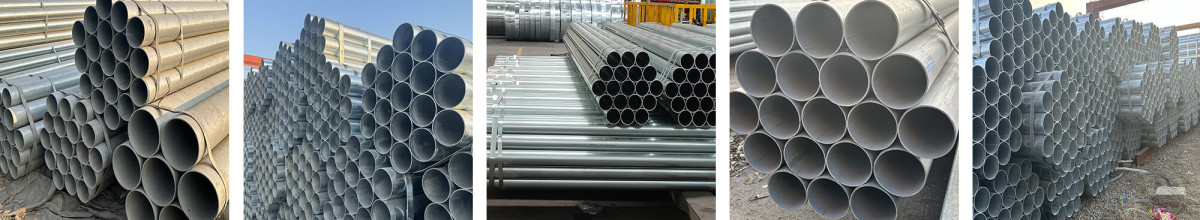 Galvanized pipe.jpg Galvanized Round pipe