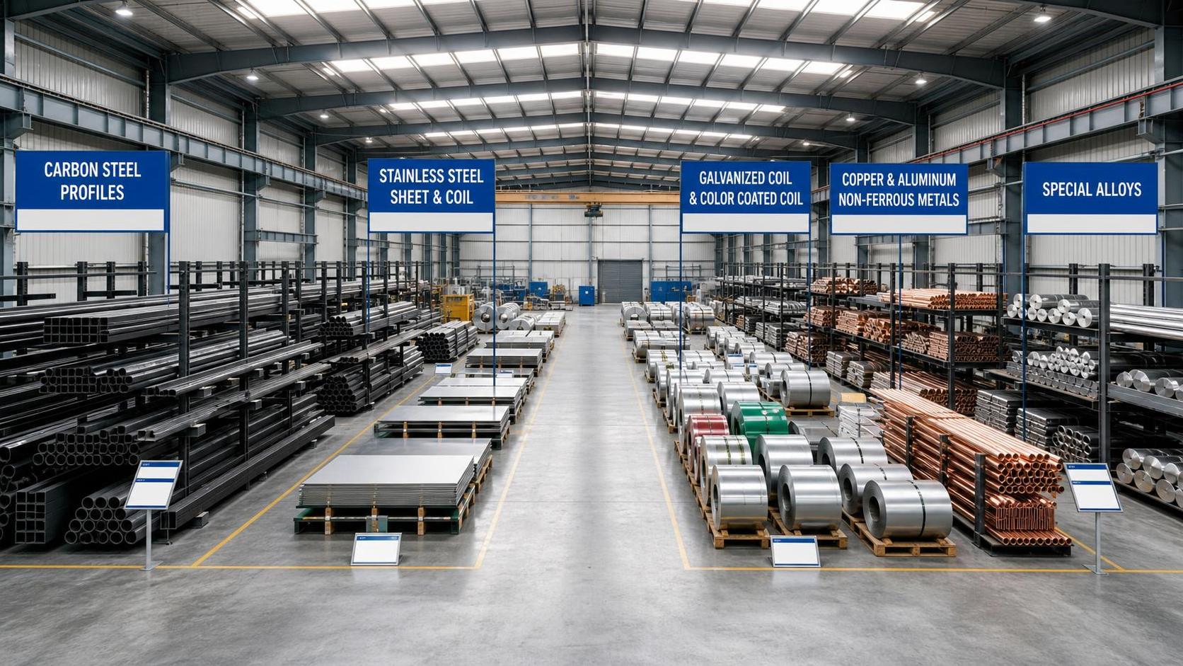 Warehouse Expansion: Xintongda Built Standard Metal Storage, Total Copper, Steel & Aluminum Stock Over 10,000 Tons