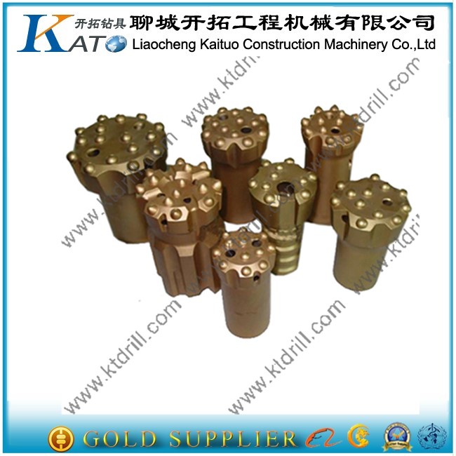 Rock Drilling Tools Carbide Drill Bit R25 R32 R38 T38 T45 T51 Gt60 Thread Button Bits