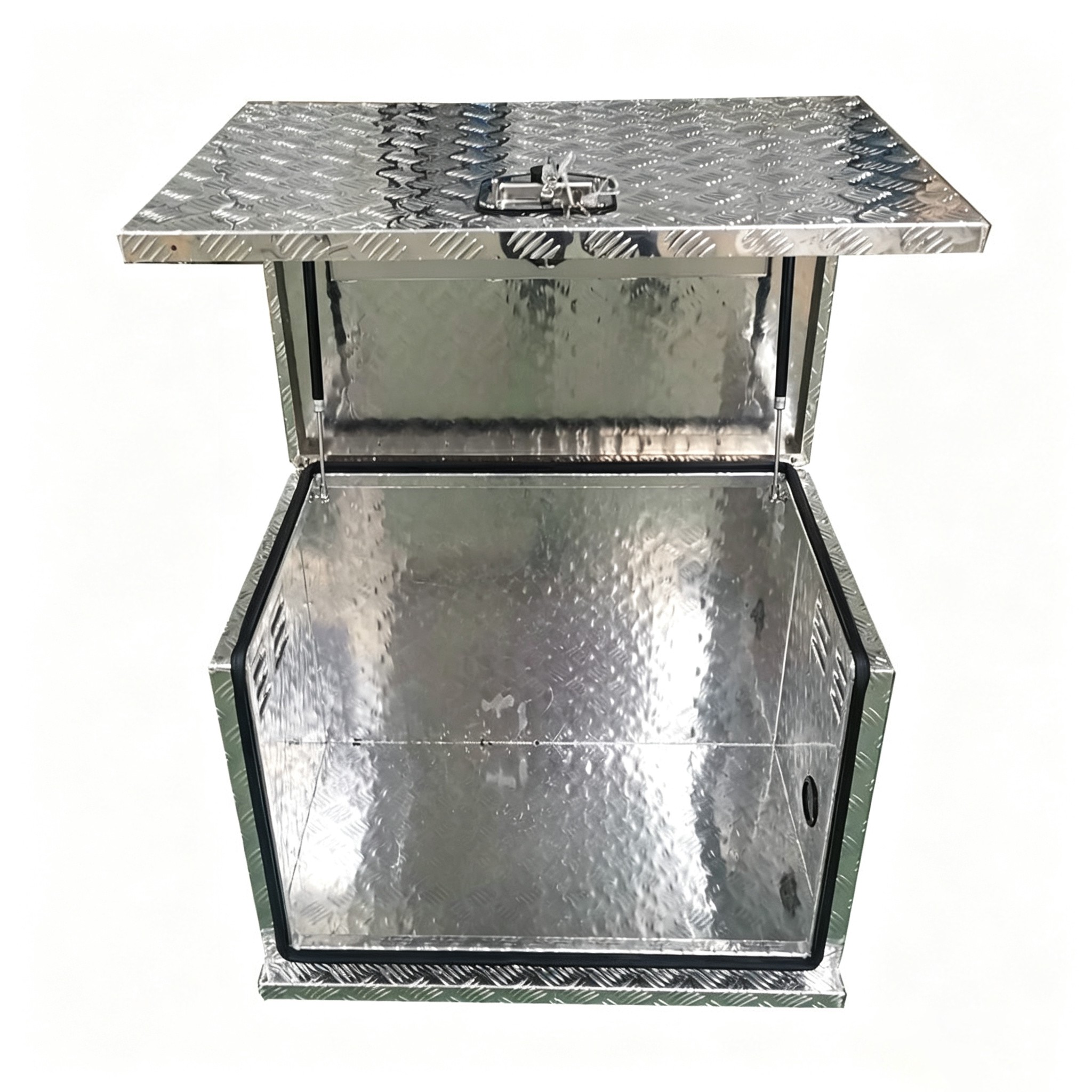 Aluminum truck toolbox