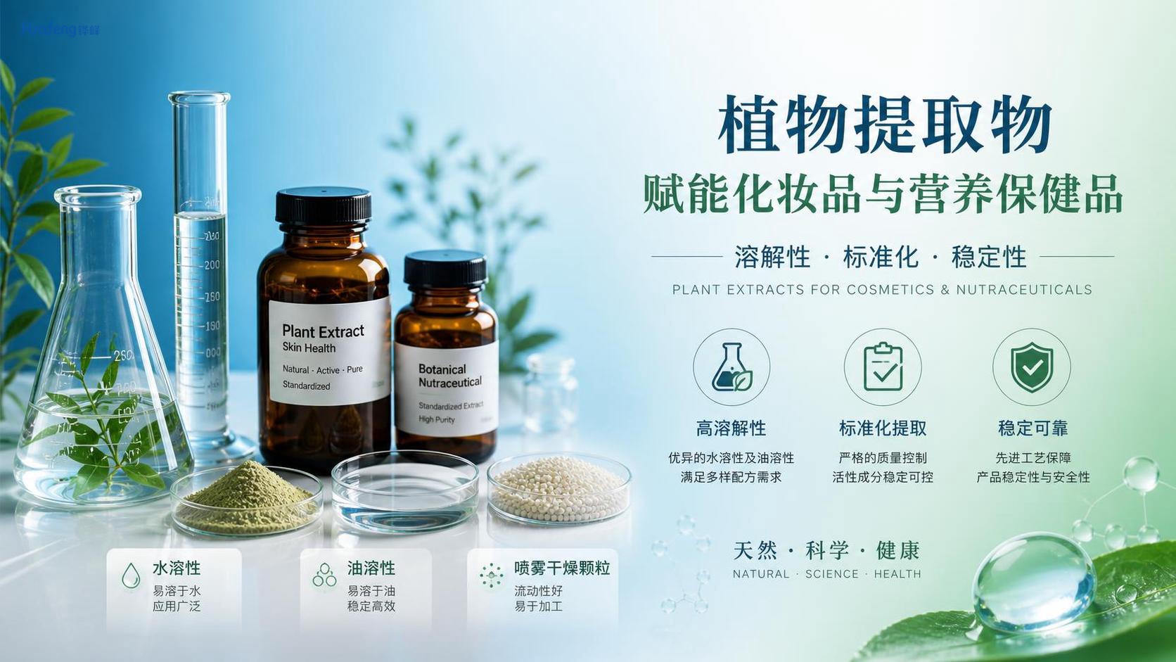 Plant Extracts in Cosmetics and Nutraceuticals: Choosing the Right Extract Type