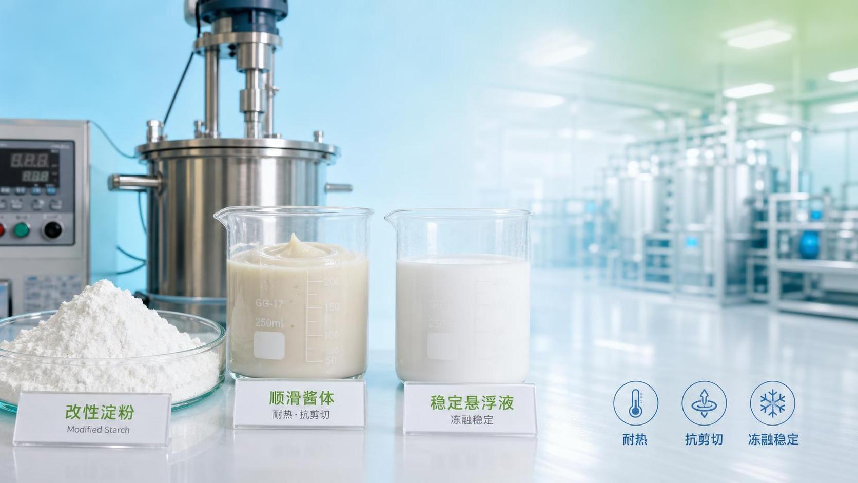 Food Industry Modified Starch: Selecting Texture and Stability Functions