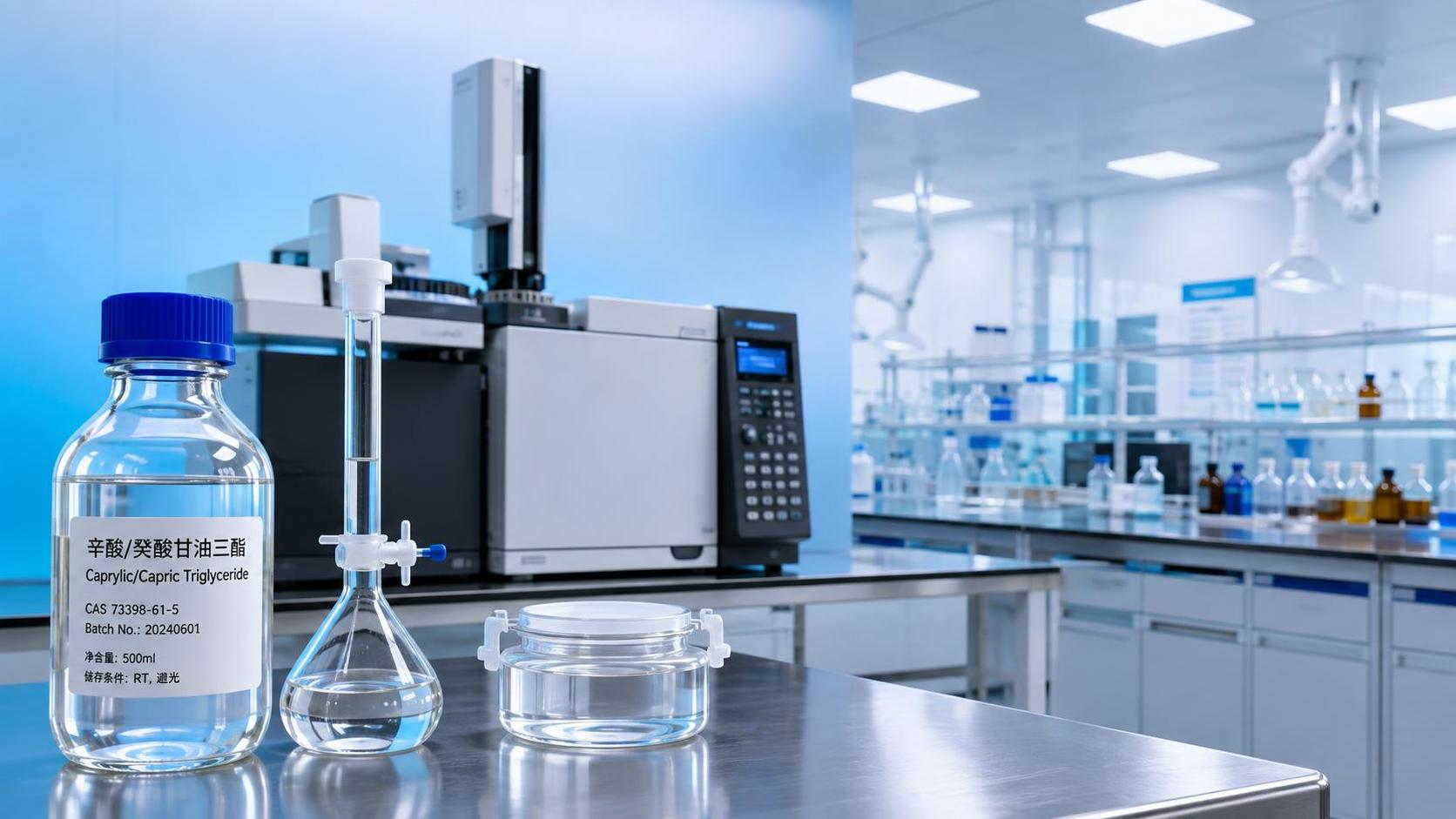 How to assess caprylic/capric triglyceride purity for cosmetic production