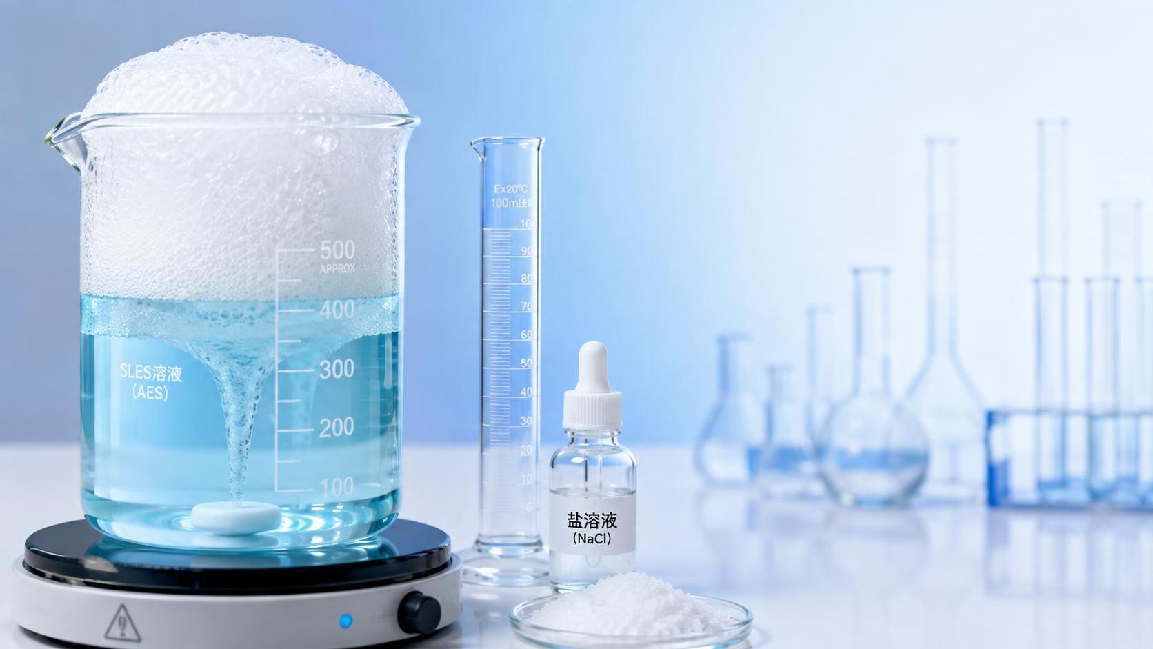 How sodium lauryl ether sulfate affects foam in liquid cleansers How sodium lauryl ether sulfate affects foam in liquid cleansers