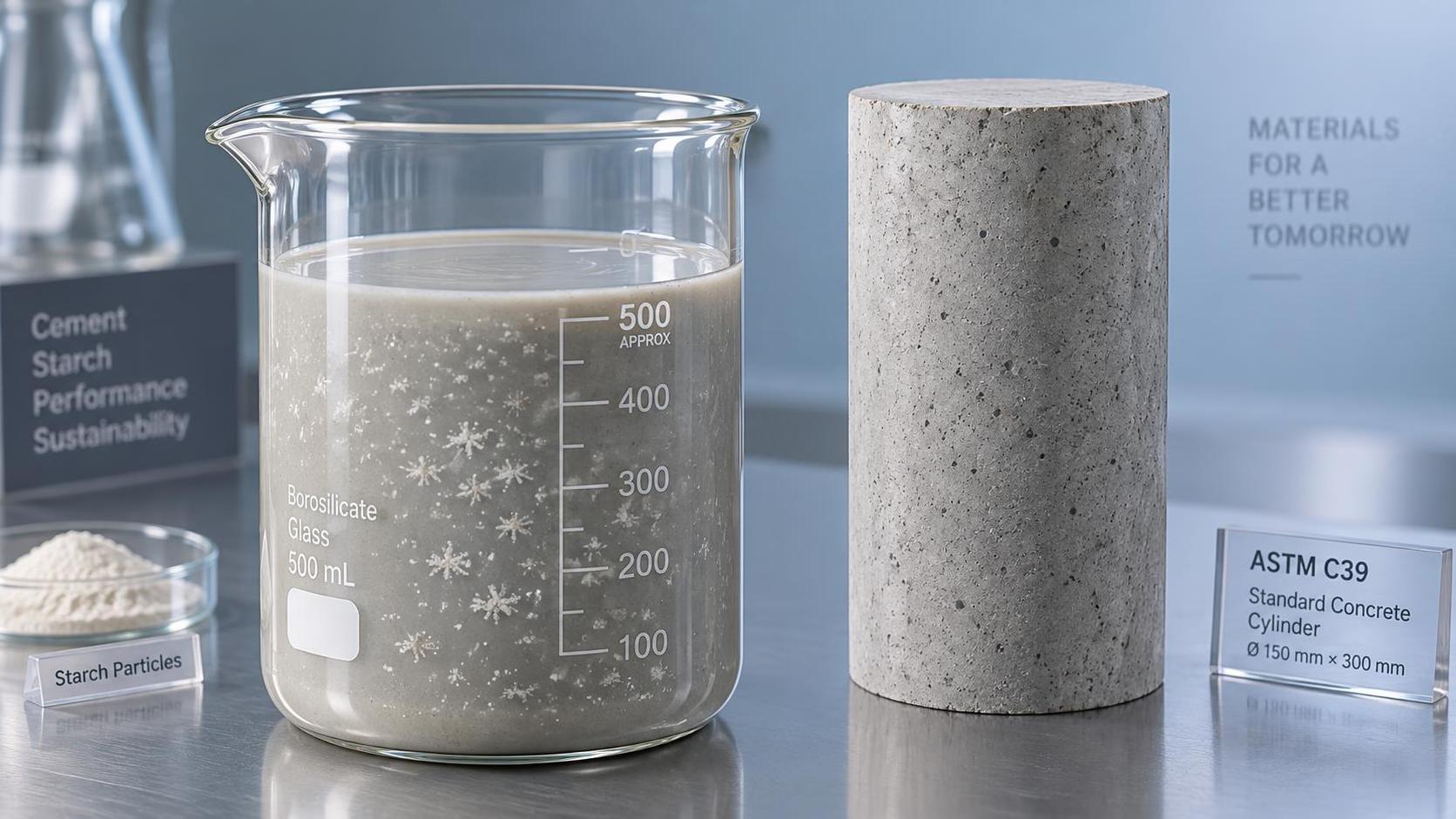 Can modified starch for building materials reduce cement dosage without compromising compressive strength at 28 days? Can modified starch for building materials reduce cement dosage without compromising compressive strength at 28 days?