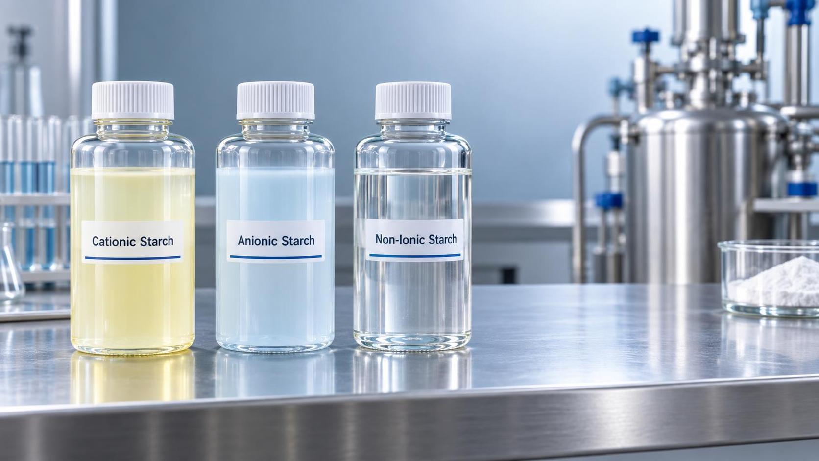 Modified Starch for Paper Industry Sizing Agent: Comparative Performance of Cationic, Anionic & Non-Ionic Grades