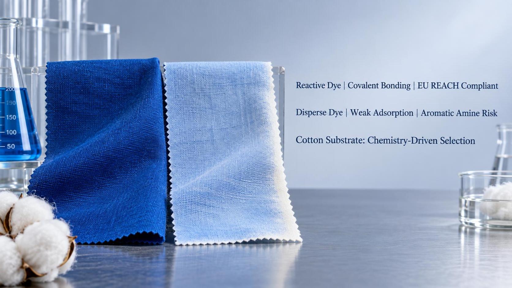 Reactive Dye vs Disperse Dye for Cotton Exports: Color Fastness, Wastewater Load & Compliance with EU REACH Requirements