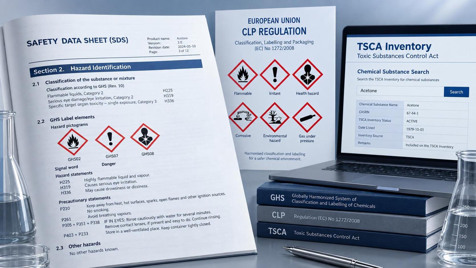 How to handle customs hold due to chemical compliance issue