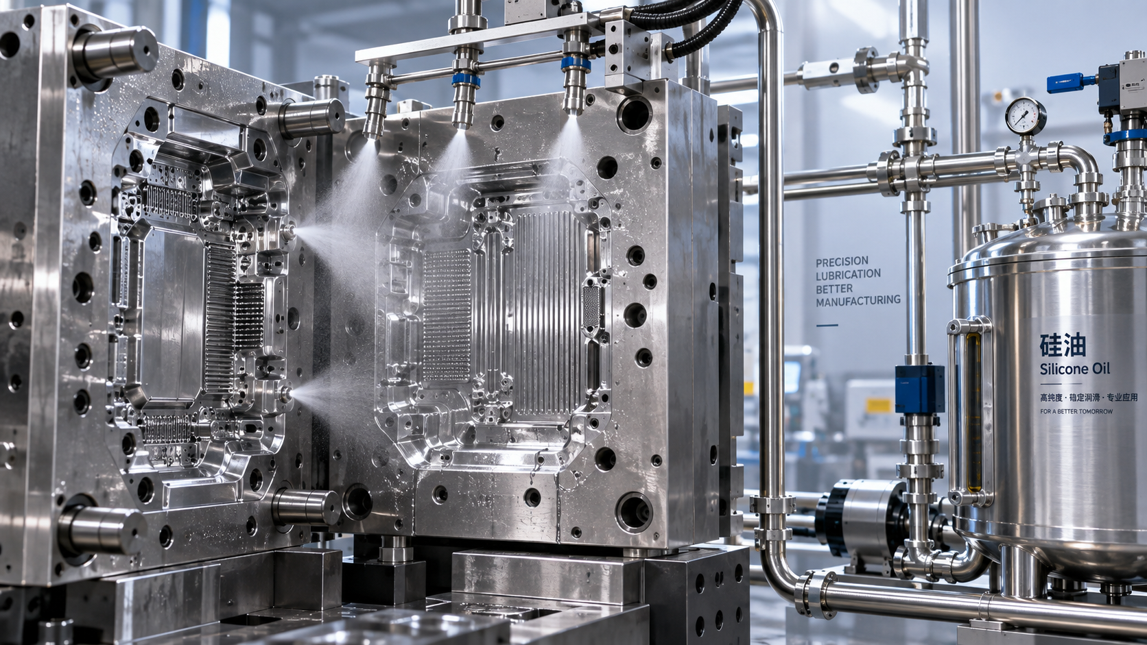 What silicone fluid viscosity is needed for mold release What silicone fluid viscosity is needed for mold release