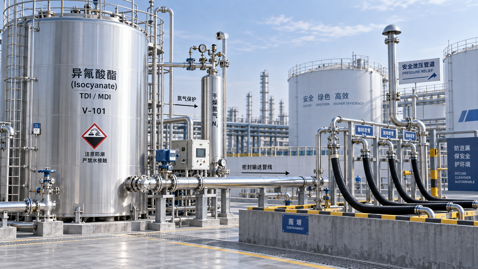What to check before storing isocyanates in bulk tanks What to check before storing isocyanates in bulk tanks