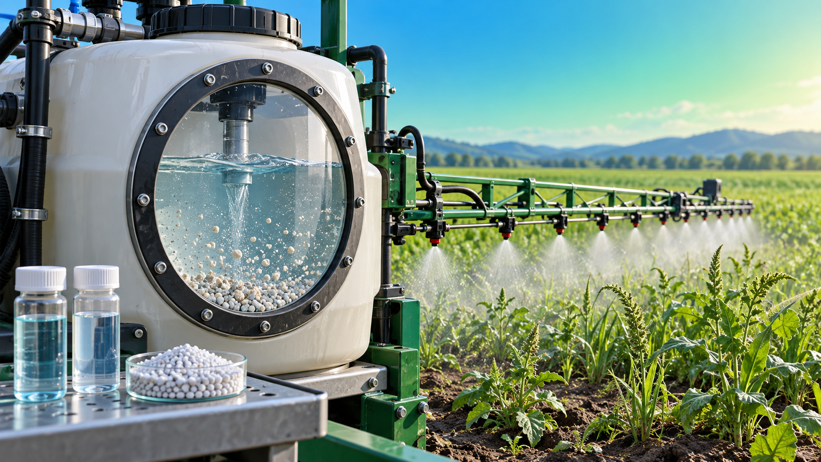 Cómo el agua dura reduce el rendimiento de la pulverización de glifosato Cómo el agua dura reduce el rendimiento de la pulverización de glifosato