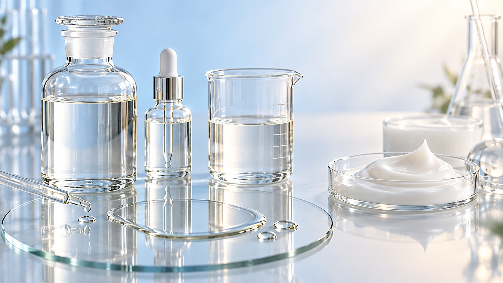 Why caprylic/capric triglyceride is used in lightweight skin care