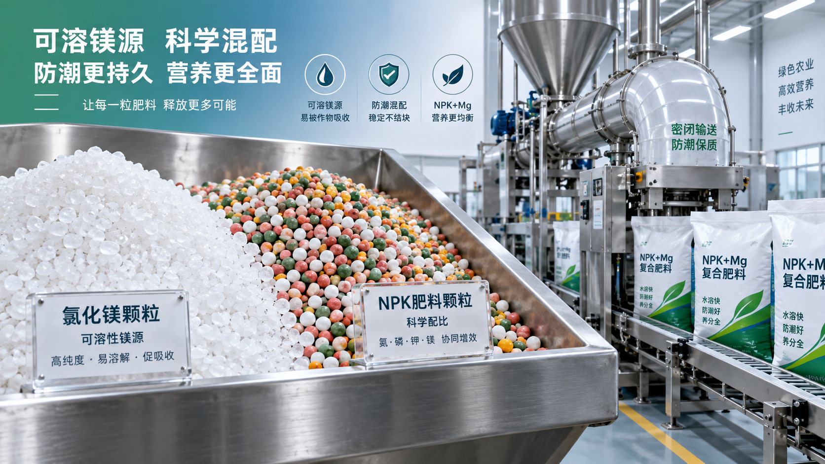 Is Magnesium Chloride Suitable for Fertilizer Blending?