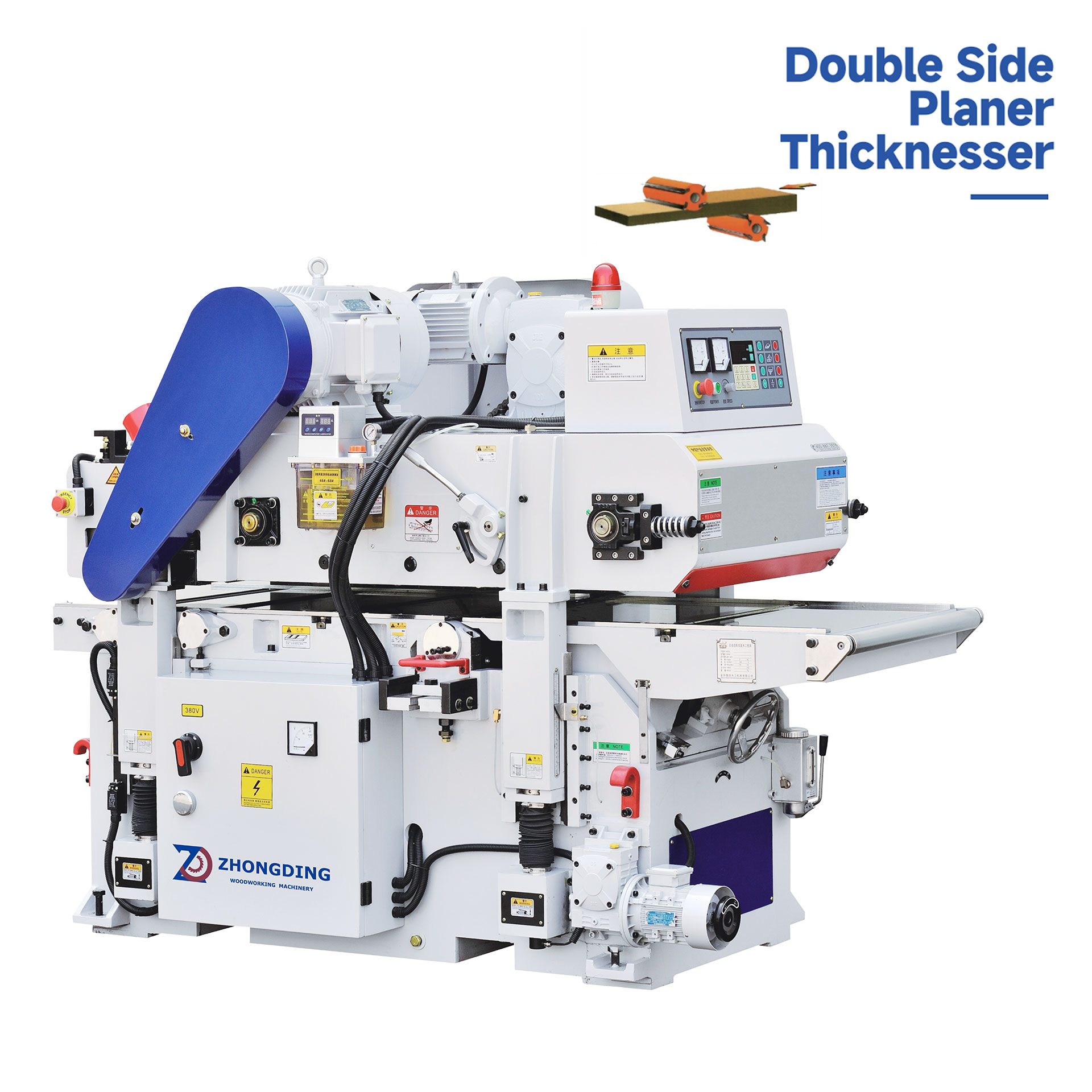 Raboteuse double face