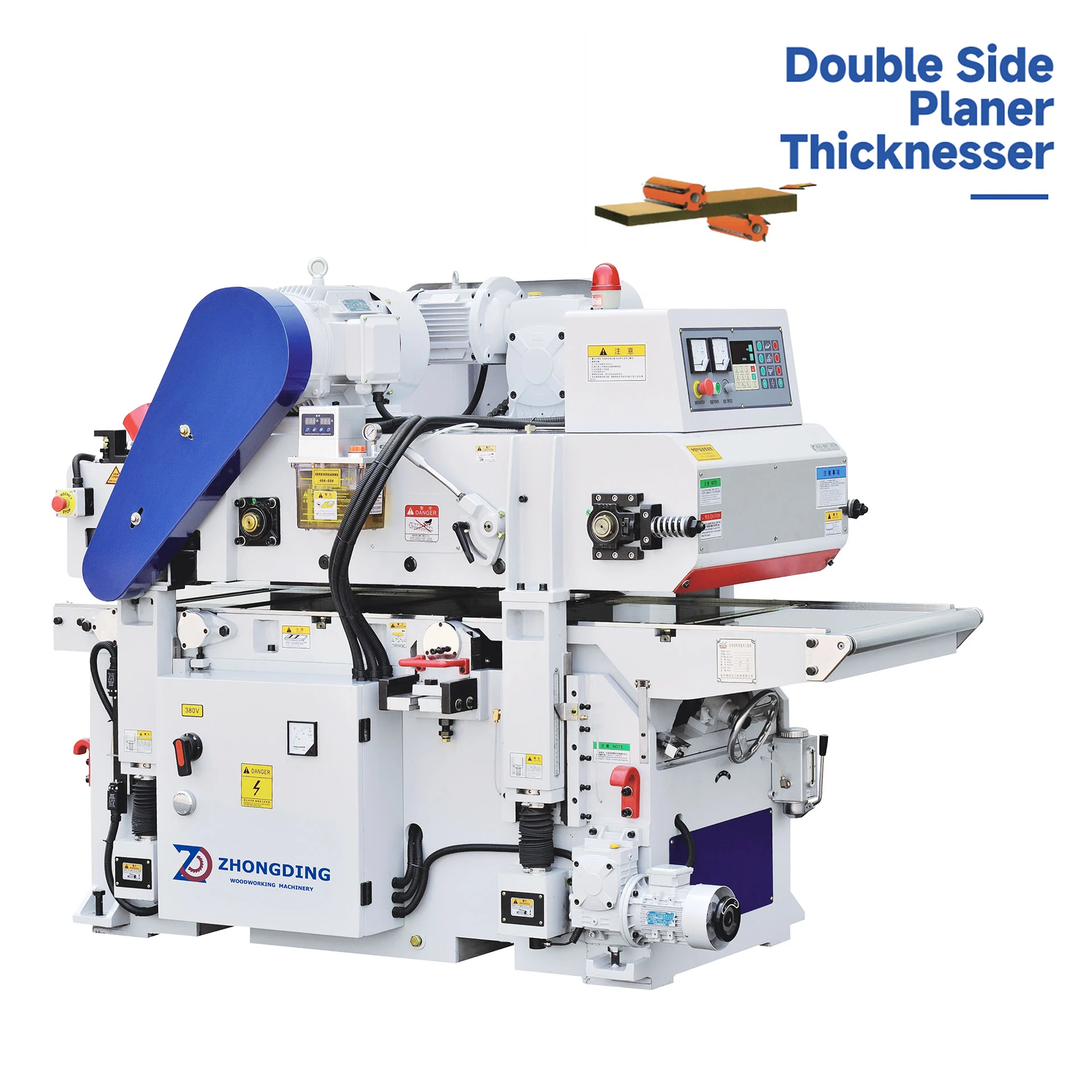 Raboteuse double face
