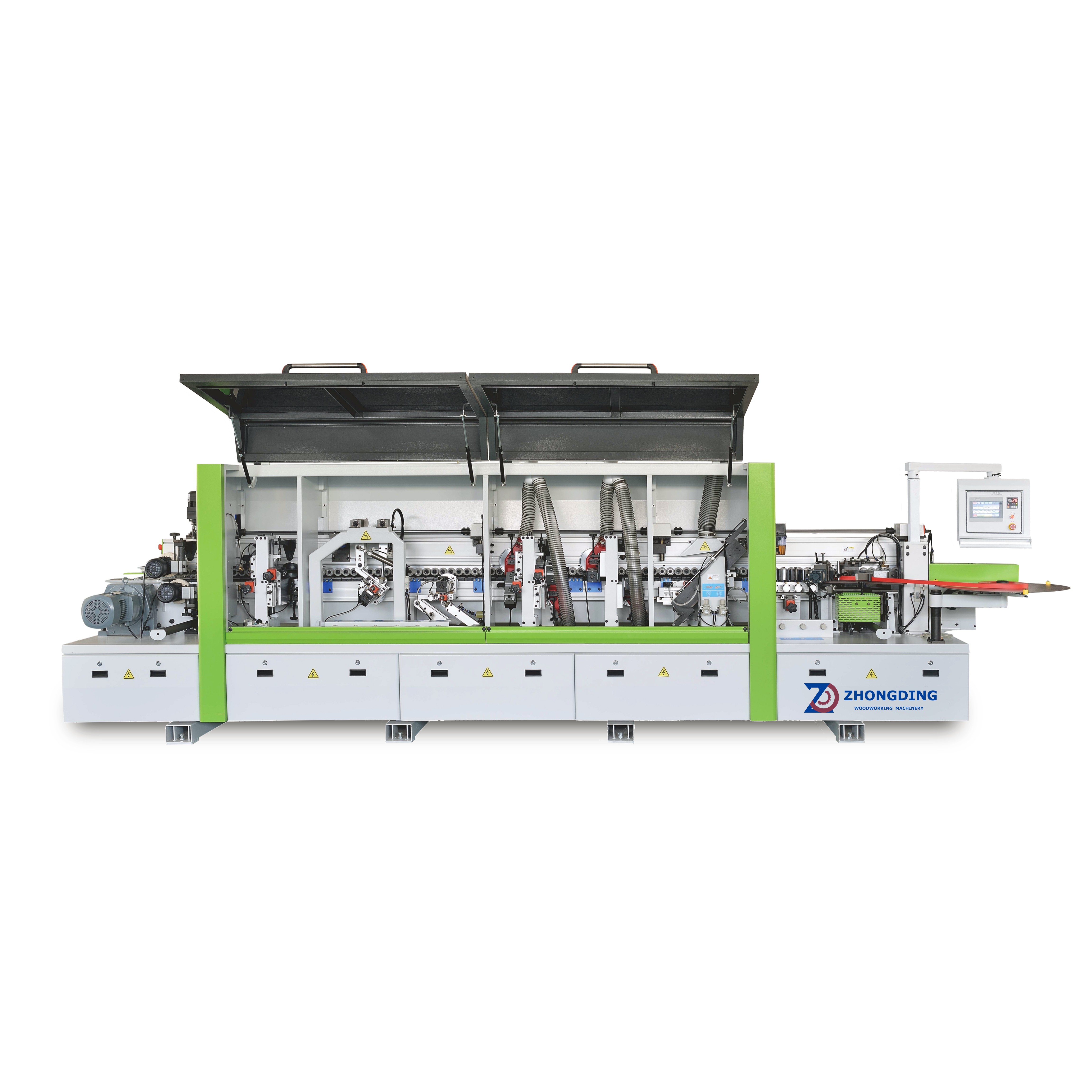 Máquina automática de colagem de bordas de linha reta ZD450C