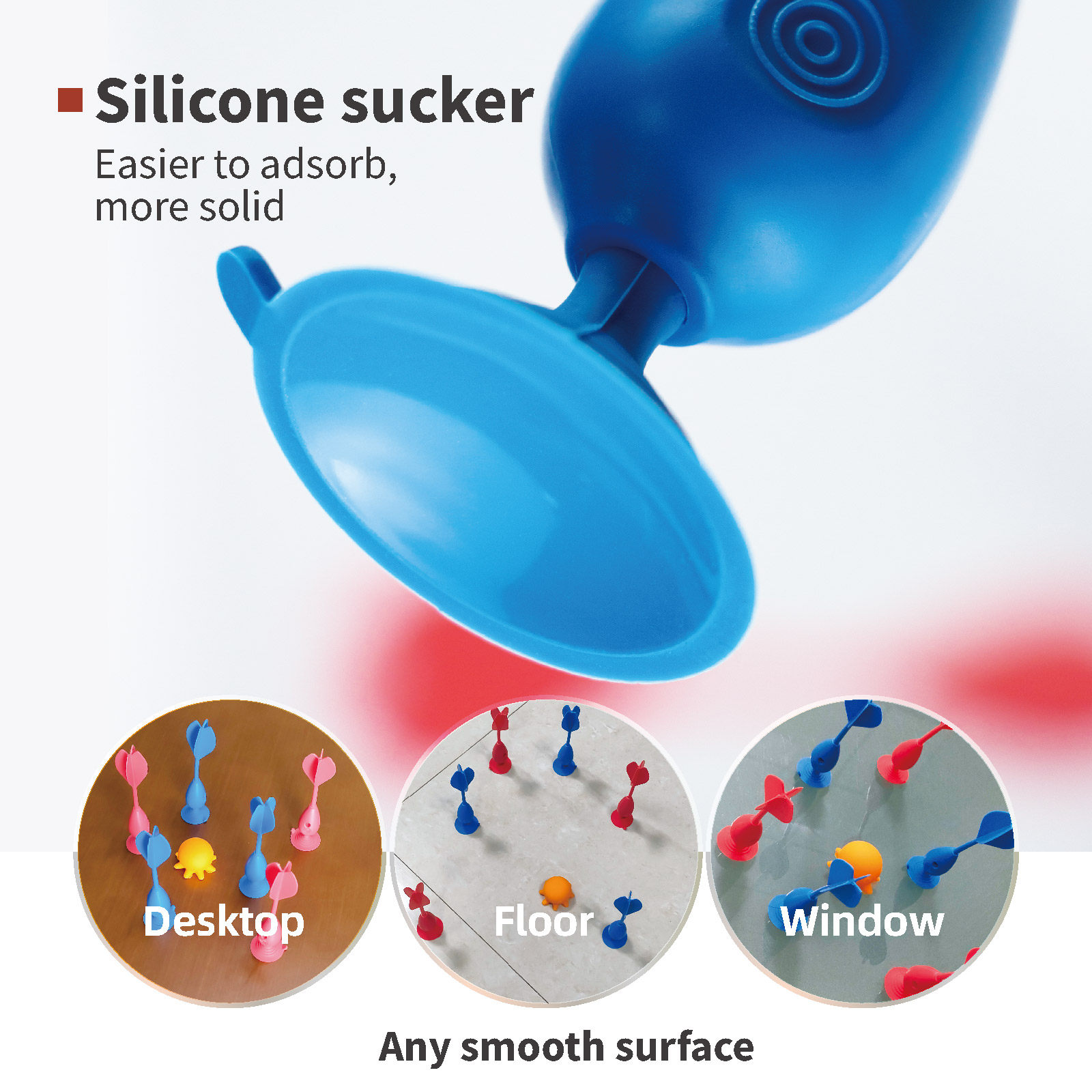 Silicone Suction Cup Darts