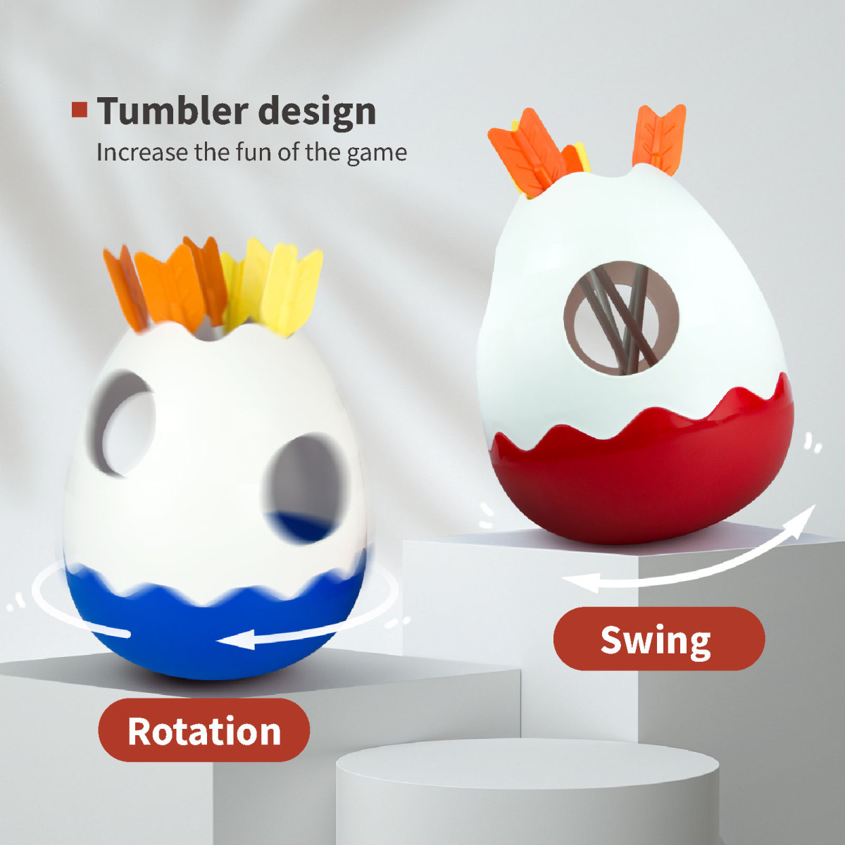 BNL0016 tumbler design throwing toy