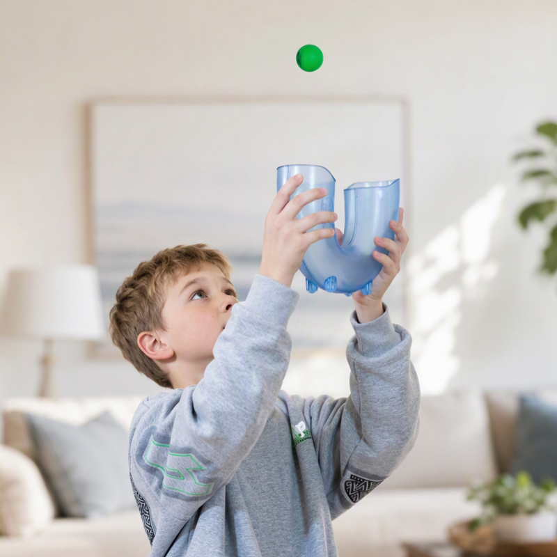 Patented juggling skill toy