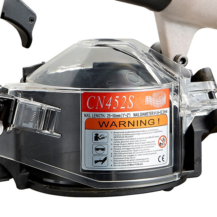CN452S 2″ Pneumatic Coil Roofing Nailer