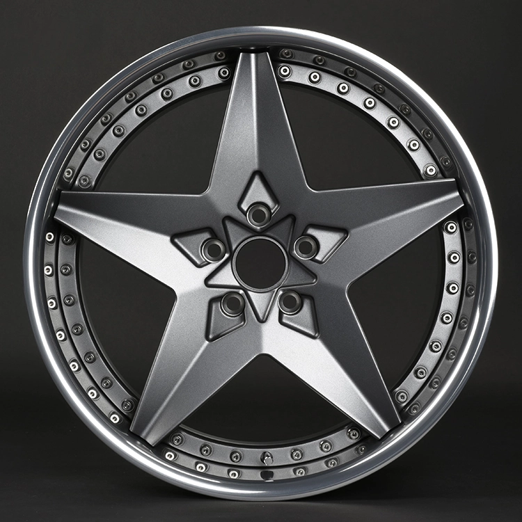 2- Piece Aluminum Car Wheel For Audi