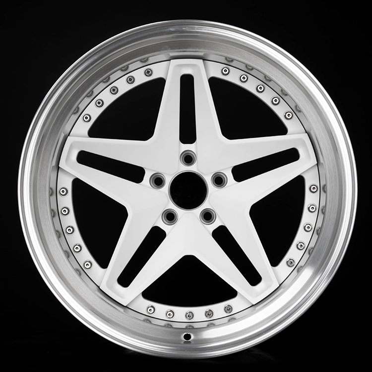 2- Piece Aluminum Car Wheel For Audi
