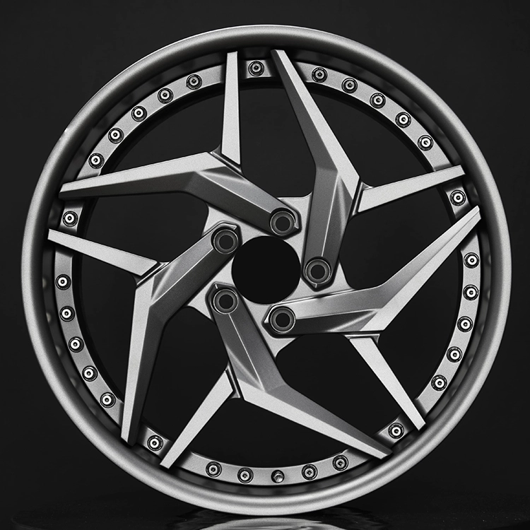2- Piece Aluminum Car Wheel For Benz