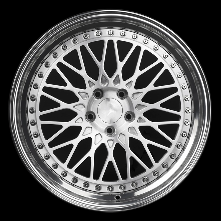 2- Piece Aluminum Car Wheel For Benz