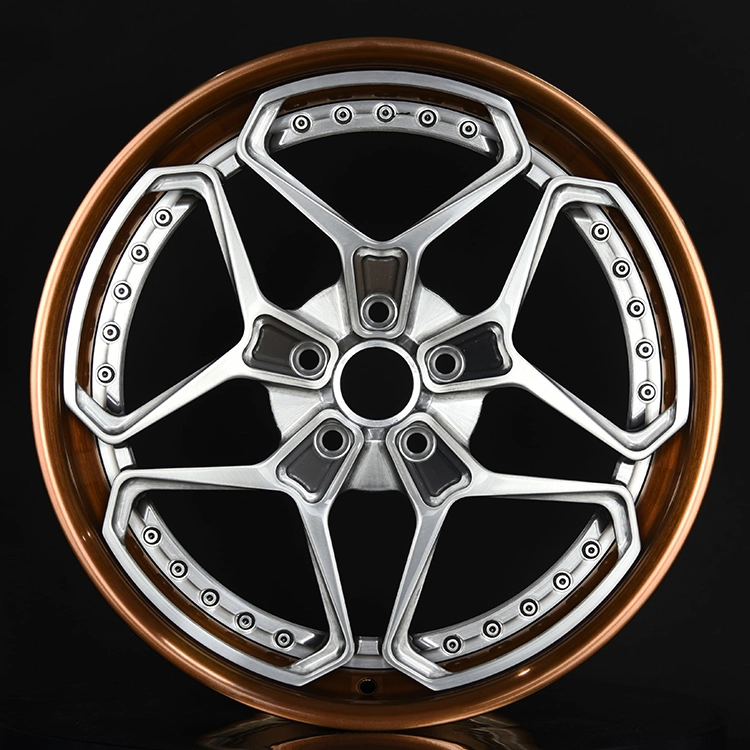 2- Piece Aluminum Car Wheel For Benz