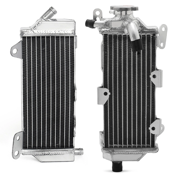 Motorcycle Dirt Bike Left & Right Aluminum Radiator for YAMAHA WR 450F 19-23/ YZ 450FX 19-23
