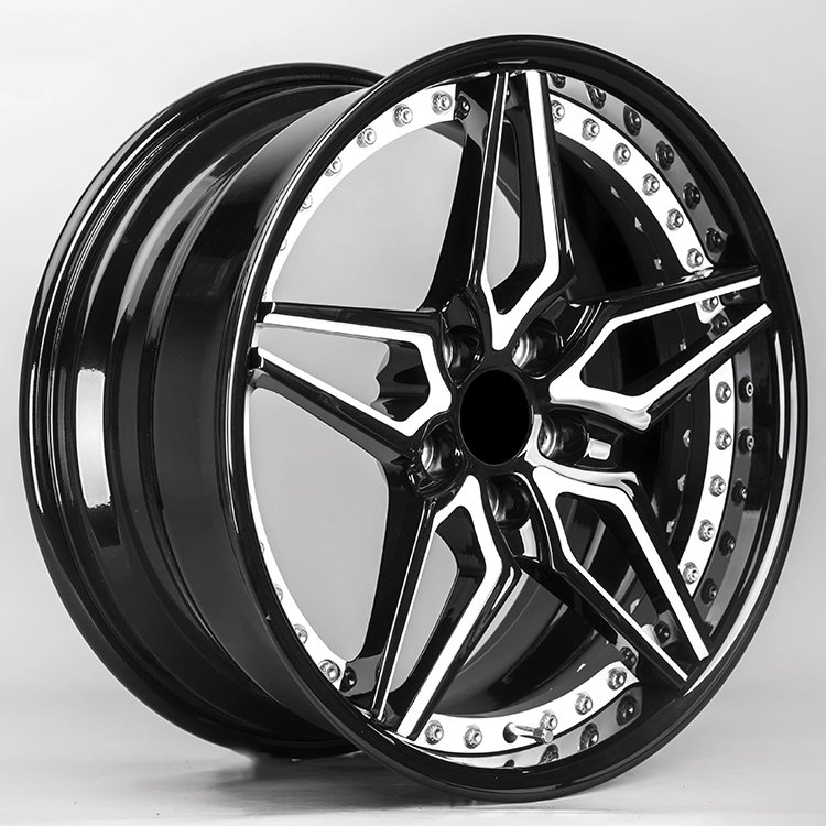 2- Piece Aluminum Car Wheel For Toyota