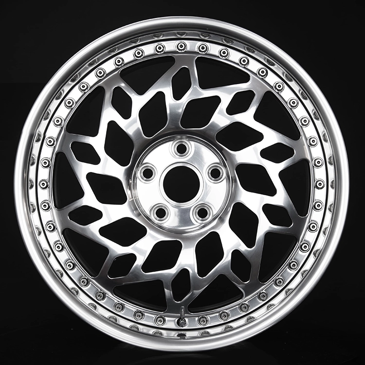 2- Piece Aluminum Car Wheel For Volkswagen