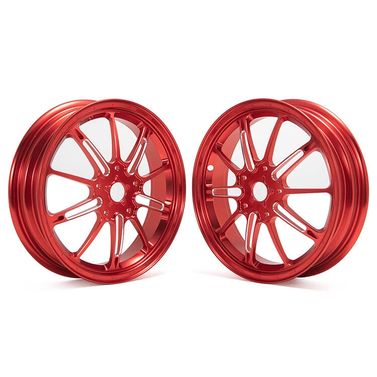 Forged 12 Inch Wheel Stes for Vespa GT GTS GTV GTS GTV ABS Primavera Sprint