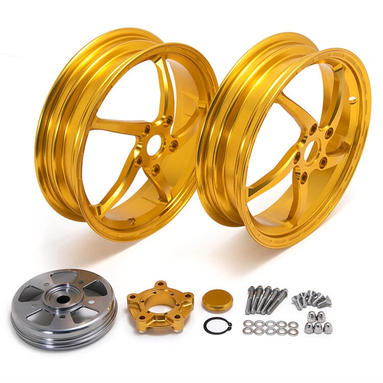 Aluminum 12 Inch Wheel Sets Forged for Vespa GT GTS GTV GTS GTV